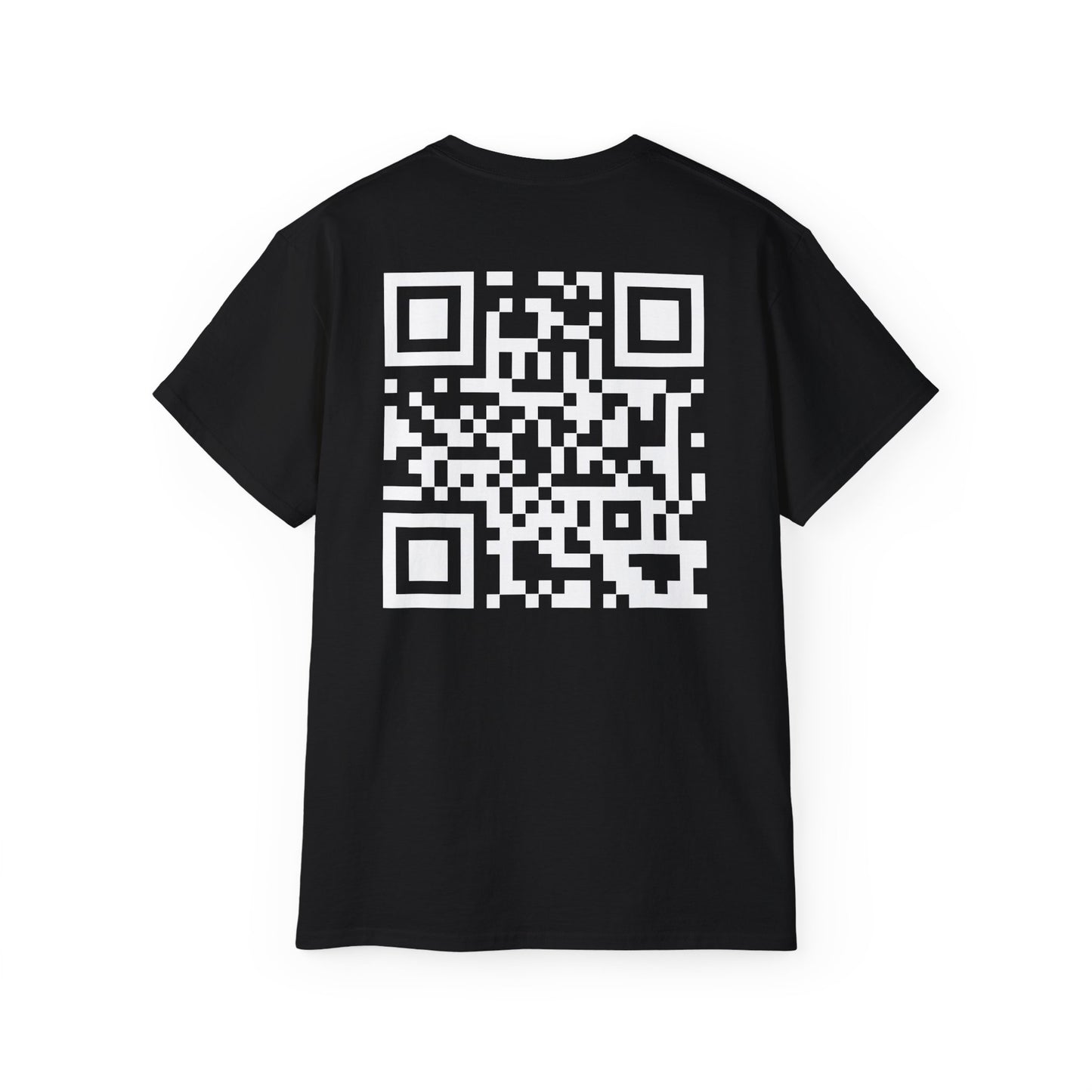 Unisex Ultra Cotton Tee with QR Code - Perfect for Events & Promotions