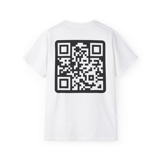 Sayless Unisex Ultra Cotton Tee with QR Code | Minimalist Casual Wear