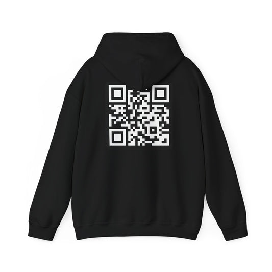 Sayless Unisex Heavy Blend™ Hooded Sweatshirt with QR Code