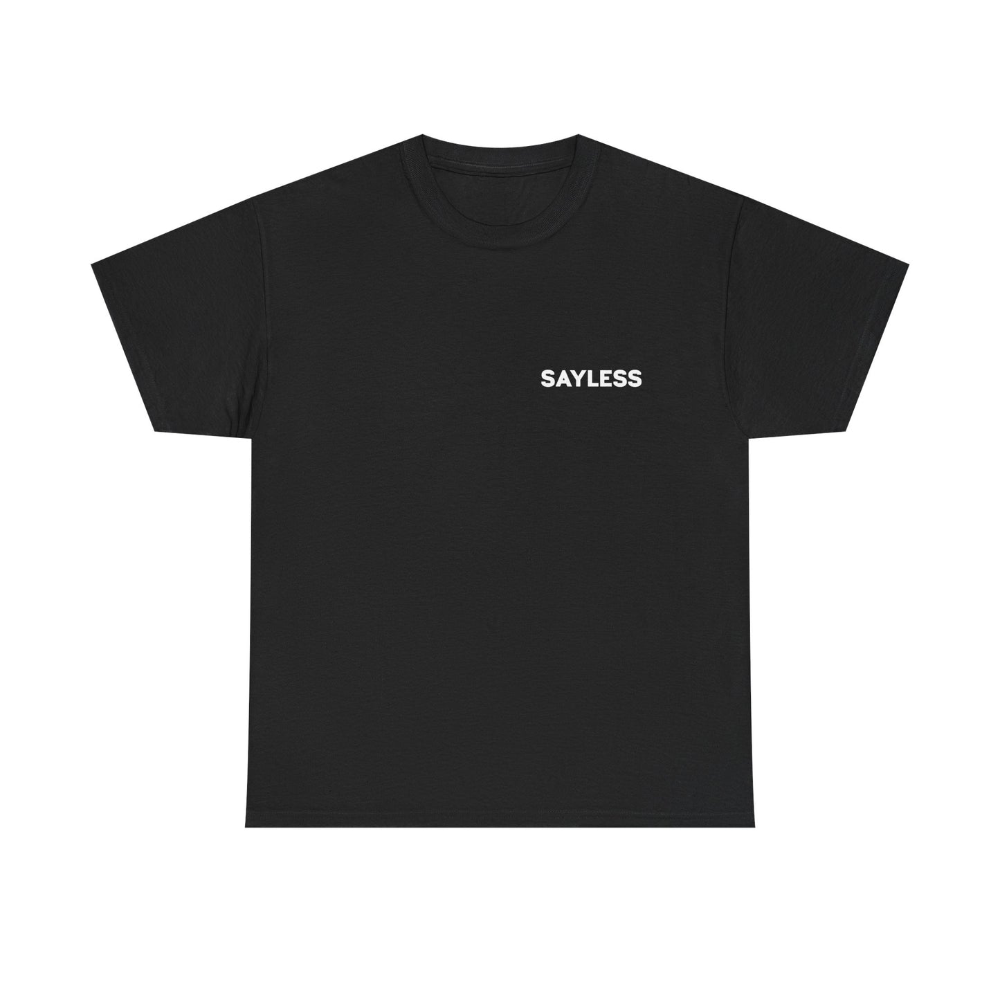 Say Less Unisex Heavy Cotton Tee with QR Code - Casual & Trendy Graphic T-Shirt for Everyday Wear