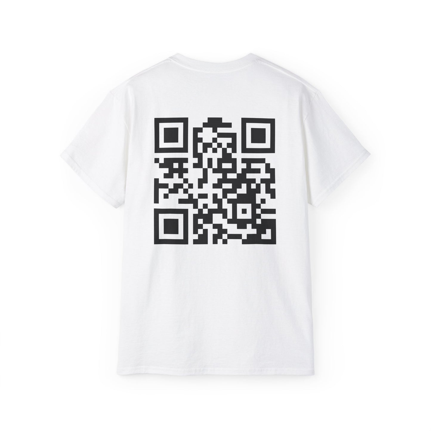 Unisex Ultra Cotton Tee with QR Code - Perfect for Events & Promotions