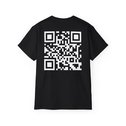 Unisex Ultra Cotton Tee with QR Code - Perfect for Events & Promotions