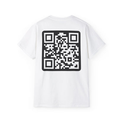 Sayless Unisex Ultra Cotton Tee with QR Code | Minimalist Casual Wear