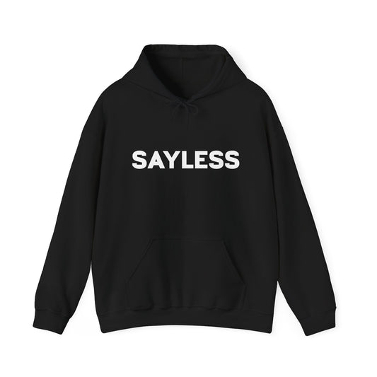 Sayless Unisex Heavy Blend™ Hooded Sweatshirt with QR Code
