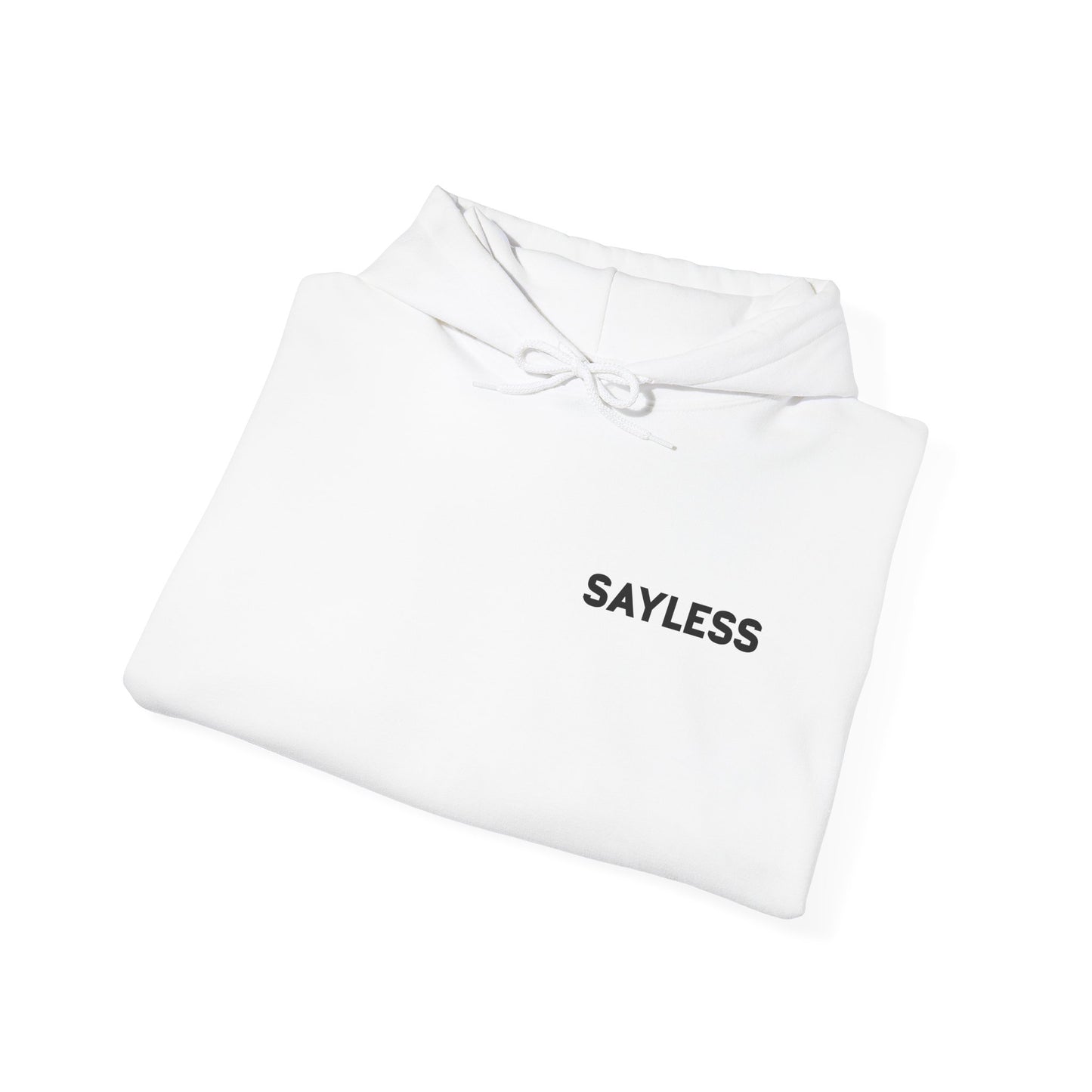Sayless Unisex Heavy Blend™ Hoodie with QR Code - Casual Comfort for Trendsetters